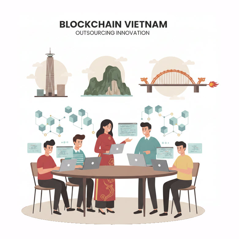 Top blockchain companies in Vietnam for outsourcing, offering simple, efficient solutions to streamline business and drive innovation.