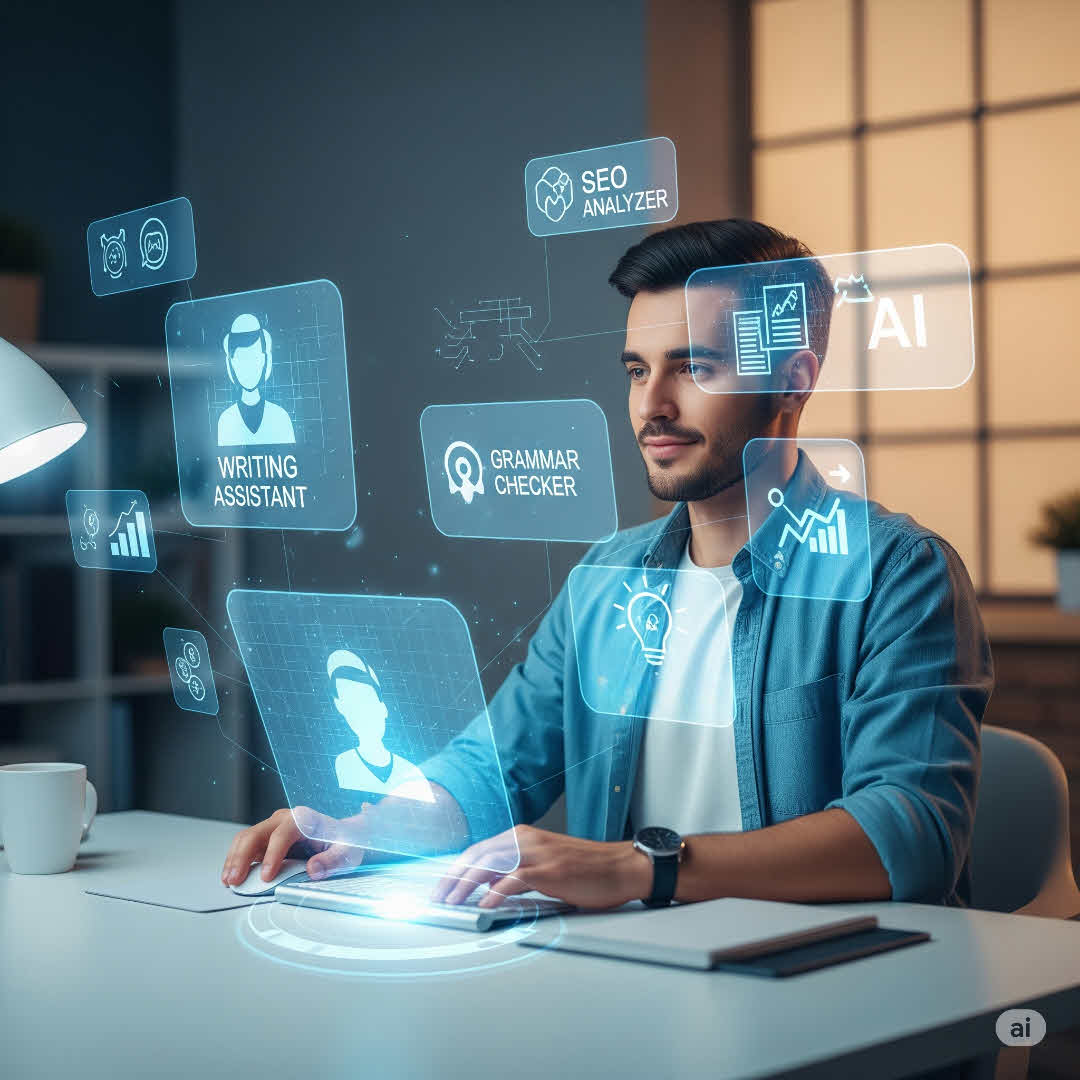 AI empowers marketers by saving time, enhancing content quality, and boosting creativity without replacing human input.