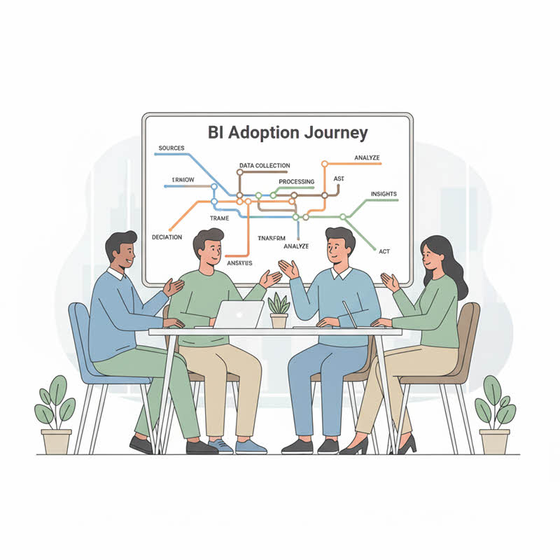 Team uses business intelligence and data warehousing to improve decisions, streamline processes, and boost management efficiency.