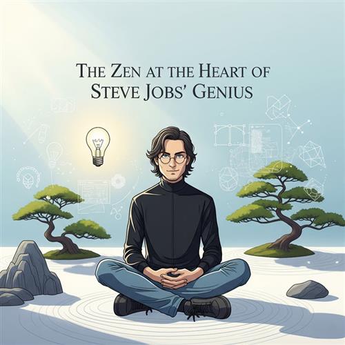Blending Zen mindfulness with Western innovation, this concept reveals the design-thinking mindset behind Steve Jobs’ startup philosophy.