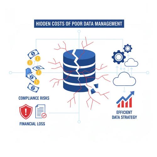 Exploring the hidden costs of poor data management and strategies to prevent risks, inefficiency, and lost trust.