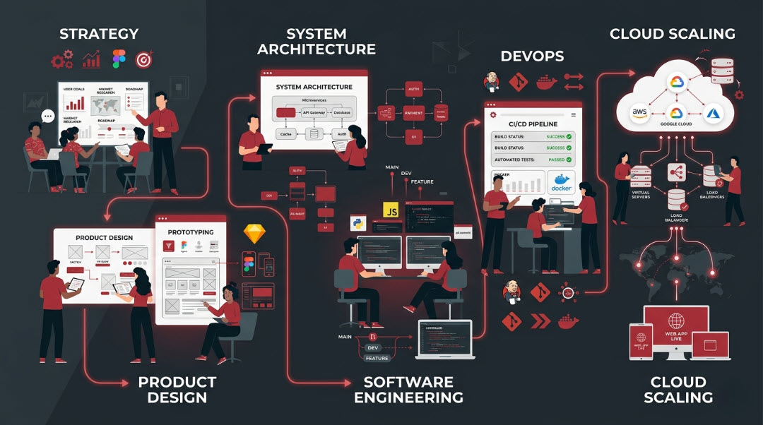 Top 7 full-cycle web app development companies in 2026 delivering scalable, cloud-native, secure web applications and enterprise SaaS platforms. 🚀