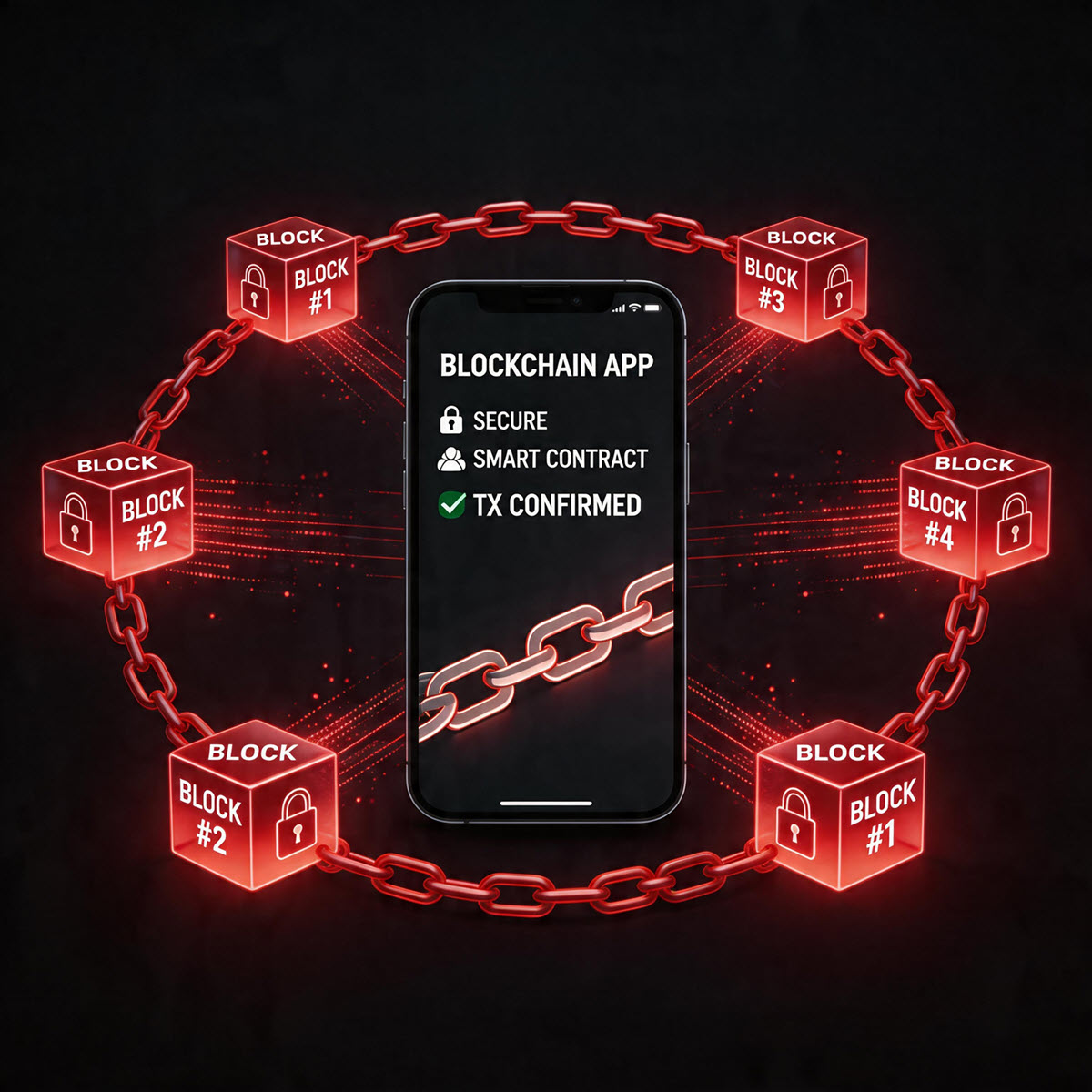 Blockchain integration in mobile apps enhances security, transparency, and scalability through decentralized architecture and real-time transactions.